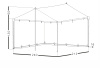 Тент-Шатер NORMAL Борей 2,4х2,2 Si/PU (Олива)